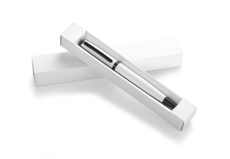 Guľôčkové pero RIO v puzdre - biele