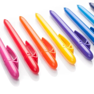 Plniace pero Solid - červené