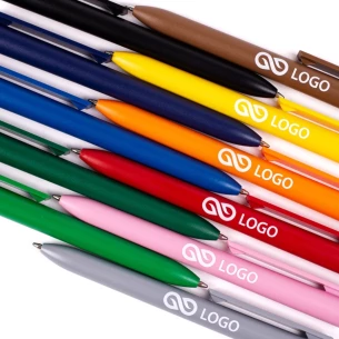 Guľôčkové pero Comet Solid - sivé