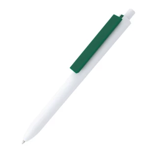 Guľôčkové pero Comet White - tmavozelené
