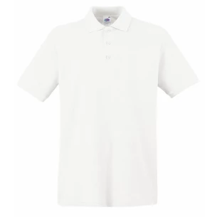 Polokošeľa Fruit Of The Loom Premium - biela