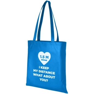 Netkaná konferenčná taška - modrá