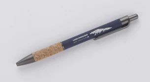 Guľôčkové pero KUBOD - námornícka modrá