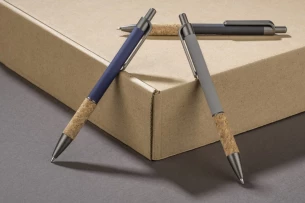 Guľôčkové pero KUBOD - námornícka modrá