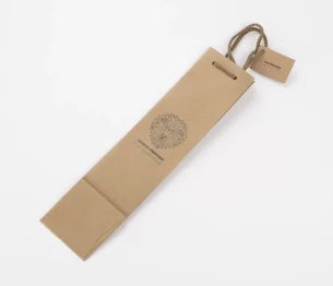 Vrecko na víno GABA - hnedé