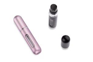 Mini flakón na parfum LIMA - čierny