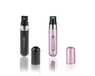 Mini flakón na parfum LIMA - čierny