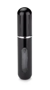 Mini flakón na parfum LIMA - čierny