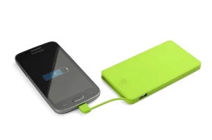 Power banka VIVID 4000 mAh - jasne zelená