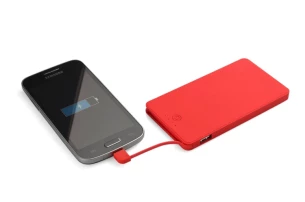 Power banka VIVID 4000 mAh - červená