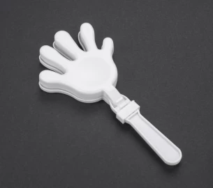 APLAUS chrastítko - biele