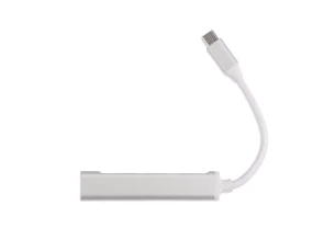 Rozbočovač USB HUB - ROSKO - strieborný