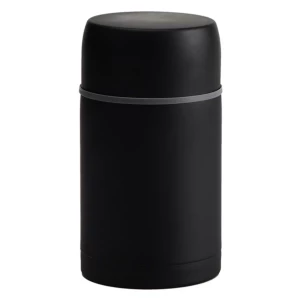 Termo vákuová nádoba s objemom 800 ml - čierna