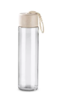 SKINNY sklenená fľaša 350 ml - prírodná