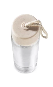 SKINNY sklenená fľaša 350 ml - prírodná