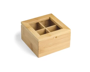 Dóza na čaj - hnedá