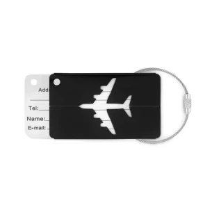 Visačka na batožinu FLY TAG - čierna