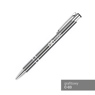 Guľôčkové pero Cosmo - Graphite
