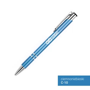 Guľôčkové pero Cosmo - tmavomodré