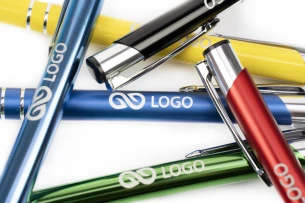 Guľôčkové pero Cosmo - tmavo fialové