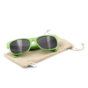 B'RIGHT B'RIGHT BEE STRAW GLASSES - svetlozelené