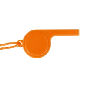 Píšťalka so šnúrkou - oranžová - Orange