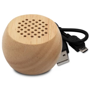 Drevený bezdrôtový reproduktor 3W Mae -wood