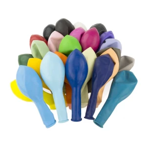 Balónik 30 cm - modrý