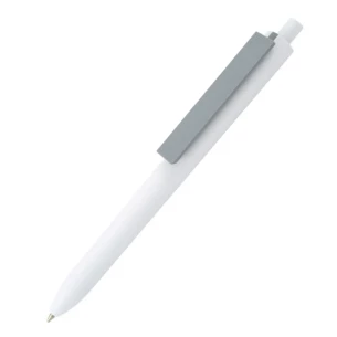 Guľôčkové pero Comet White - sivé