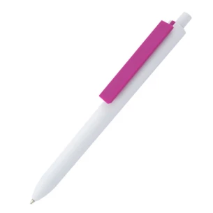 Guľôčkové pero Comet White - fuchsiová