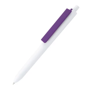 Guľôčkové pero Comet White - fialové