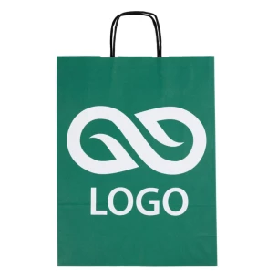 Darčekový balíček A4 Farebná taška - zelená