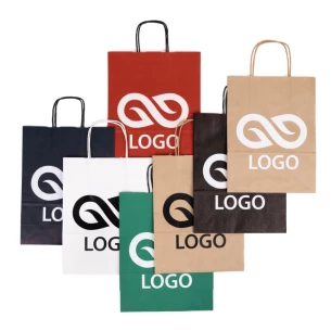 Darčekový balíček A4 Farebná taška - zelená