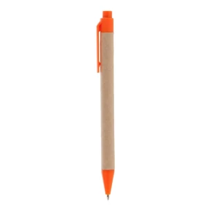 Poznámkový blok Eco3 s perom - oranžový