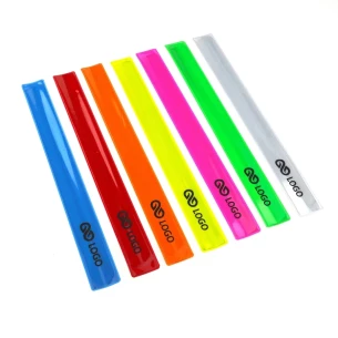 Reflexná páska na ruku - žltá