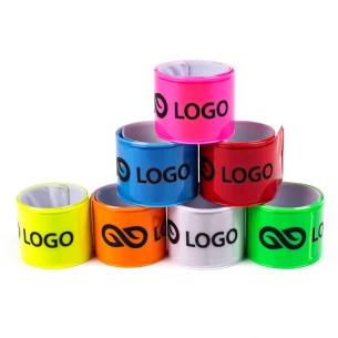 Reflexná páska na ruku - modrá