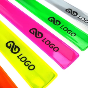 Reflexná páska na ruku - strieborná