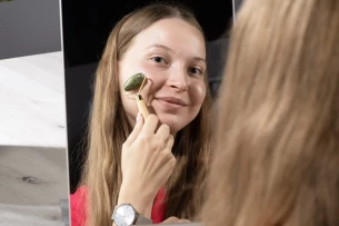 Valček na tvár BELLEZA - olivový