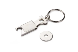 Prívesok na kľúče SPRITI - strieborný