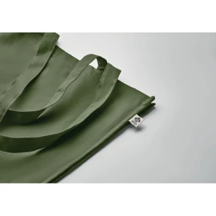 BENTE COLOUR taška z organickej bavlny - zelená