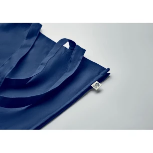 BENTE COLOUR taška z organickej bavlny - modrá