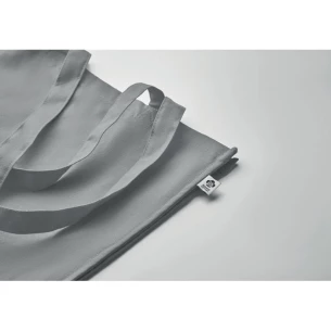 BENTE COLOUR taška z organickej bavlny - sivá