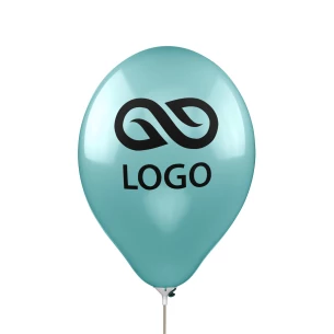 Balón 30 cm - tyrkysový