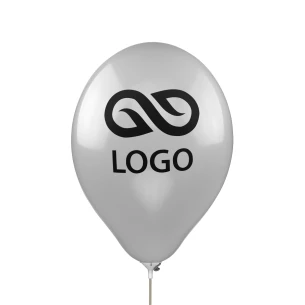 Balón 30 cm - sivý