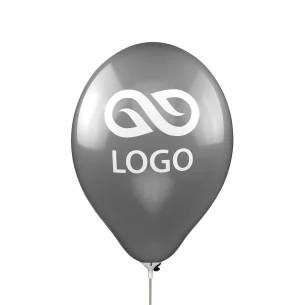 Balón 30 cm - grafitový