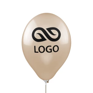 Balón 30 cm - hnedý