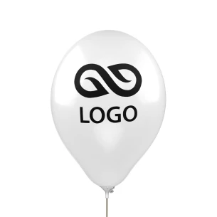 Balón 30 cm - biely