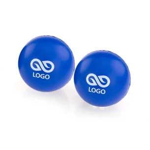 Antistresová lopta - biela