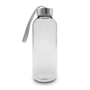 Sklenená fľaša 420 ml Bob – fialová