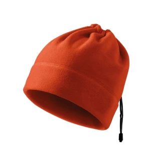 Fleecová čiapka - oranžová